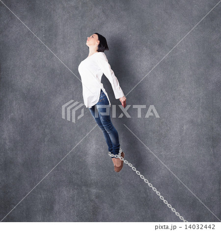 Girl with chain 14032442
