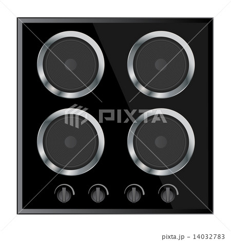 surface for electric stove vector illustration isolated  14032783