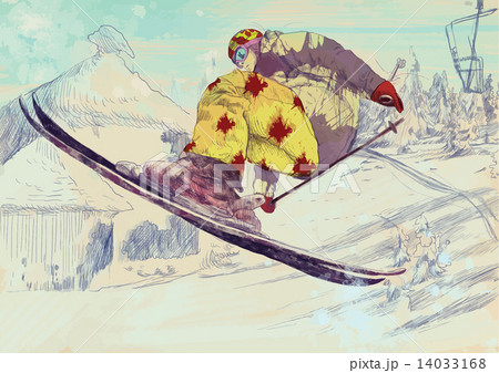 trick skiing trick skiing 14033168