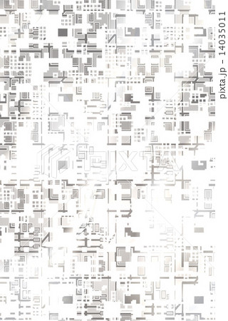 賢いハイテク文様 14035011