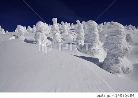 西吾妻山の樹氷 14035684