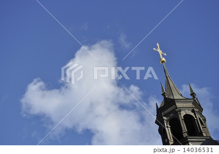 リッダーホルム教会の尖塔 14036531