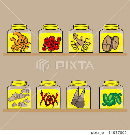 Bottle preserved food 14037002