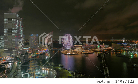 みなとみらいの夜景 14037122