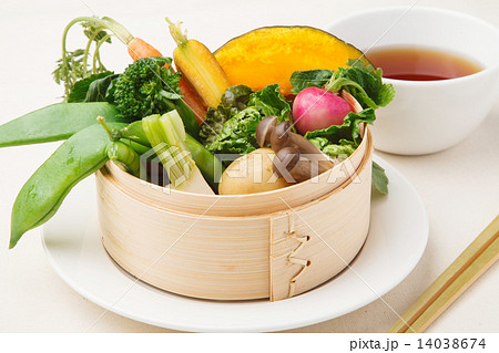 蒸し野菜 14038674