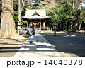 子供と神社 14040378