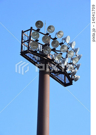 ナイター照明(夢の島 運動場/東京都江東区夢の島) ナイター照明(夢の島 運動場/東京都江東区夢の島) 14041709