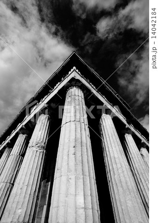 Mono corner columns of Temple of Hephaistos Mono corner columns of Temple of Hephaistos 14042184