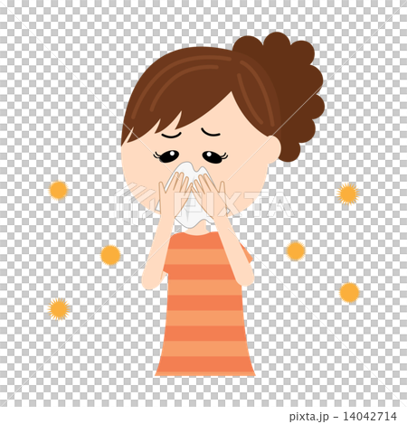 Young woman suffering from allergies runny Young woman suffering from allergies runny 14042714