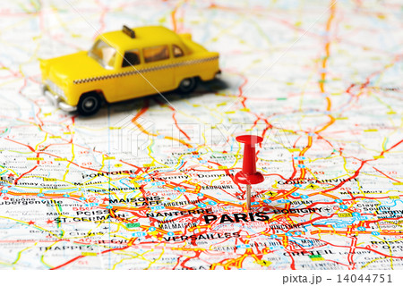 Paris France  taxi 14044751