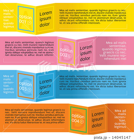 Simply and Clean Folding Paper Banner 14045147