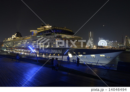 セレブリティミレニアム大さん橋の夜景 14046494