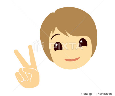 女性の顔のイラスト素材