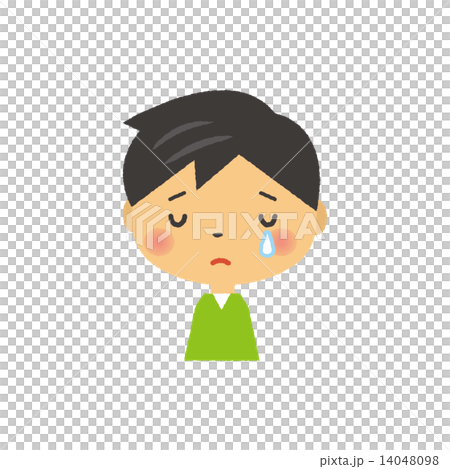 悲しい 泣顔のイラスト素材 悲しい 泣顔のイラスト素材