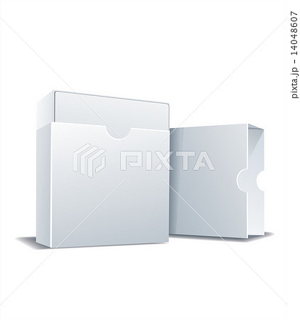 Package white box , vector illustration 14048607