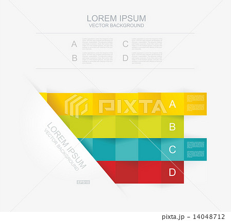 Abstract 3D vector illustration Infographic 14048712