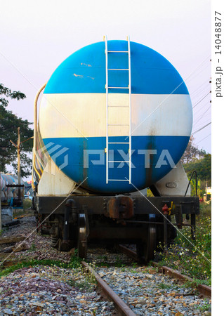 Train transfer oil to other place, Cargo business for transfer oil from station to other place. 14048877