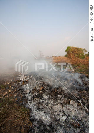 wildfire or forest fire in the nature, Firefighters will be fighting fire. wildfire or forest fire in the nature, Firefighters will be fighting fire. 14048982