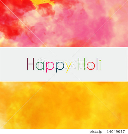 happy holi colorful background 14049057
