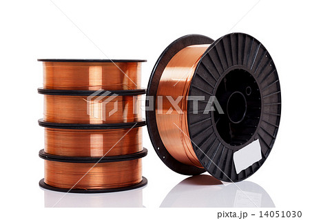 Copper alloy welding wire on spools Copper alloy welding wire on spools 14051030