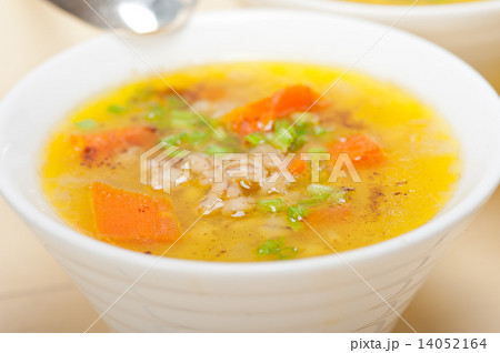 Syrian barley broth soup Aleppo style 14052164