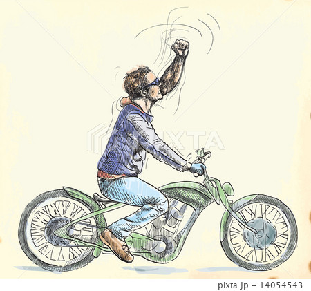biker 14054543