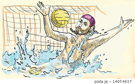 goalkeeper, water polo goalkeeper, water polo 14054637