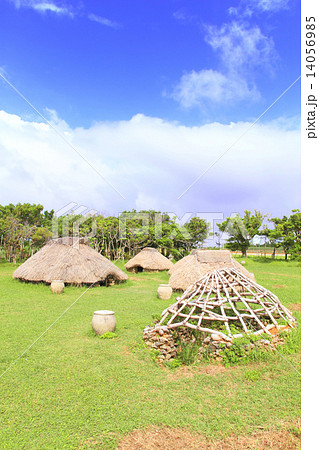 8月沖縄 国指定史跡・仲原遺跡 14056985