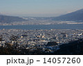 諏訪盆地・塩尻峠・冬・1 14057260