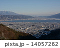 諏訪盆地・塩尻峠・冬・3 14057262
