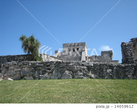 メキシコ トゥルム遺跡 メキシコ トゥルム遺跡 14059612