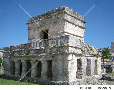 メキシコ トゥルム遺跡 メキシコ トゥルム遺跡 14059619