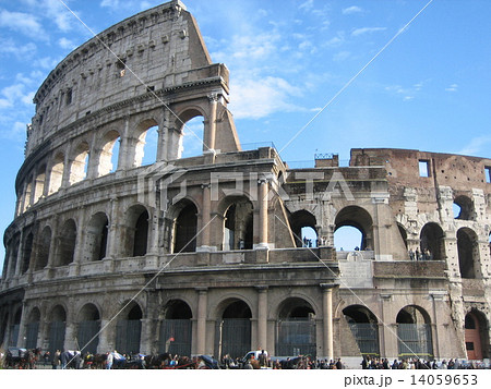 ローマ　コロッセオ 14059653