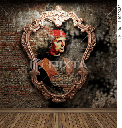 antique portrait fresco antique portrait fresco 14060089