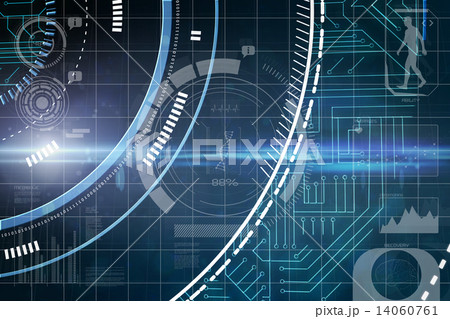 Composite image of fitness interface Composite image of fitness interface 14060761