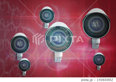 Composite image of cctv camera 14060892