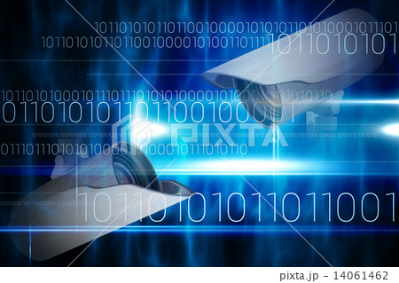 Composite image of cctv camera Composite image of cctv camera 14061462