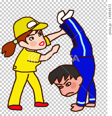 女教師教導倒立 女教師教導倒立 14064872