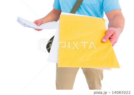 Postman with letter Postman with letter 14065022