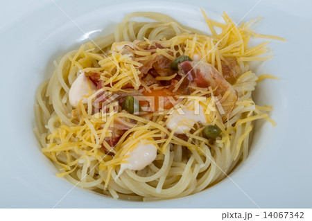 Pasta carbonara 14067342