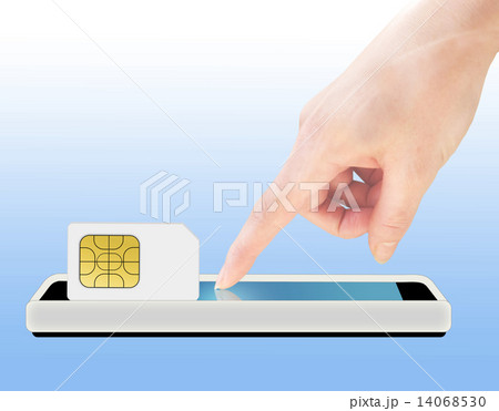 スマホとSIMカード スマホとSIMカード 14068530