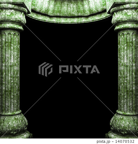 stone columns and arch 14070532