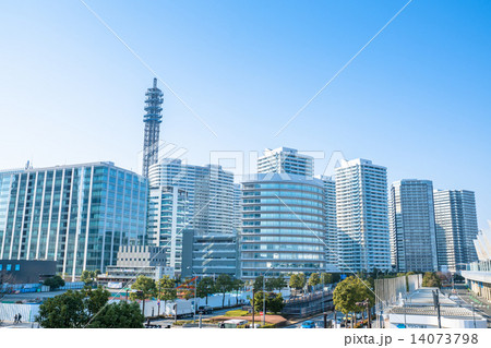 横浜みなとみらい・都市風景 14073798