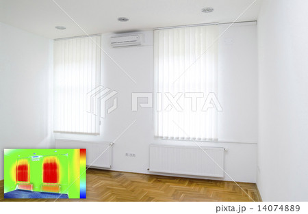 Thermal Image of Empty room Thermal Image of Empty room 14074889