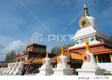 中国・四川省理塘　白塔公園 14075796