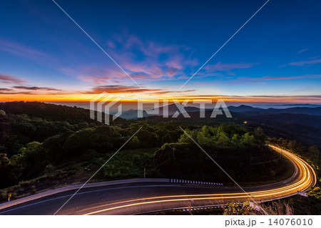 Doi Inthanon National park in the sunrise at Chiang Mai Province 14076010