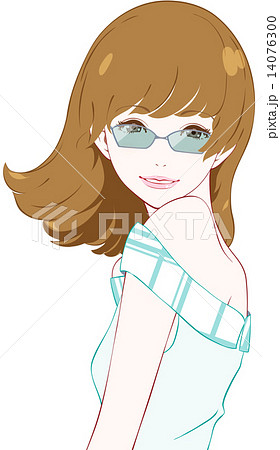 女性　夏服　バカンス 14076300