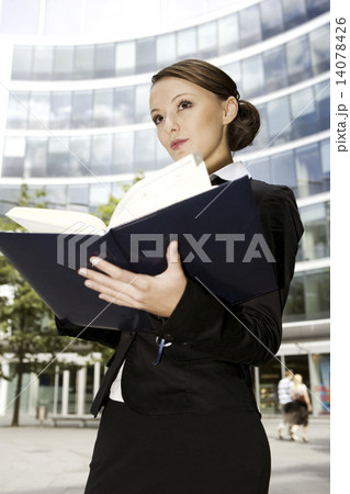 young businesswoman young businesswoman 14078426