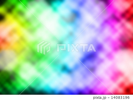 Blurred of Defocus image of Bokeh over multicolor star Backgroun 14083196