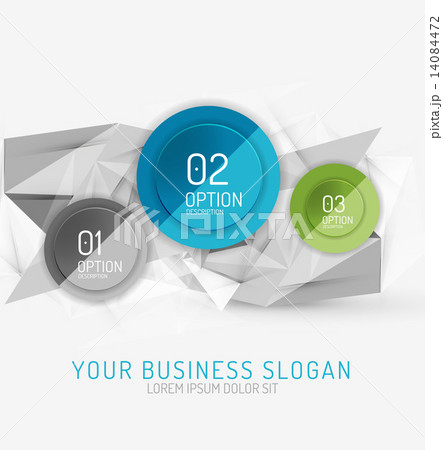 Vector fresh business abstract infographic 14084472